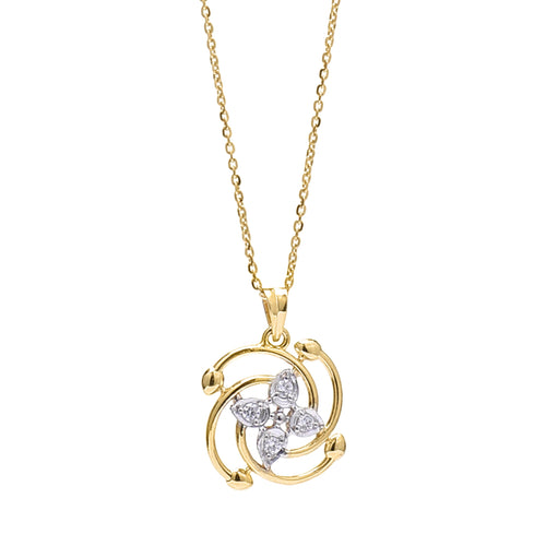 Celestial Glow Sunray 925 Sterling Silver Pendant