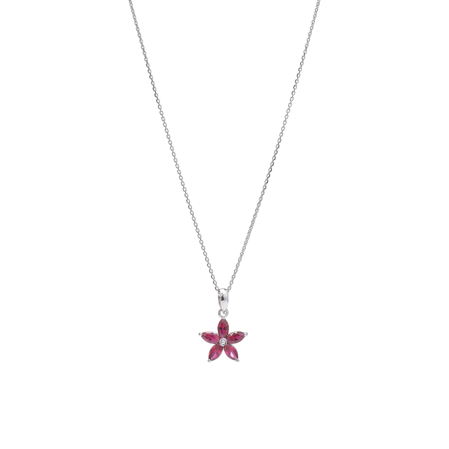 Cherry Starflower 925 Sterling Silver Set