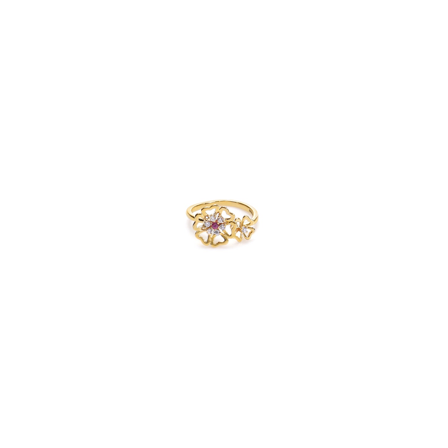 Warm Petal Everyday 925 Sterling Silver Ring