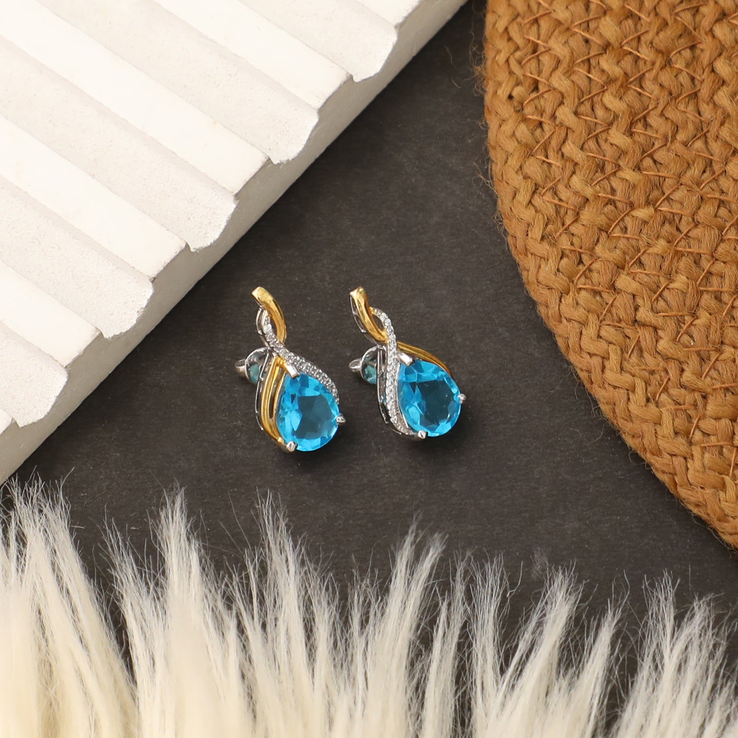 Ocean Whisper 925 Sterling Silver Earrings