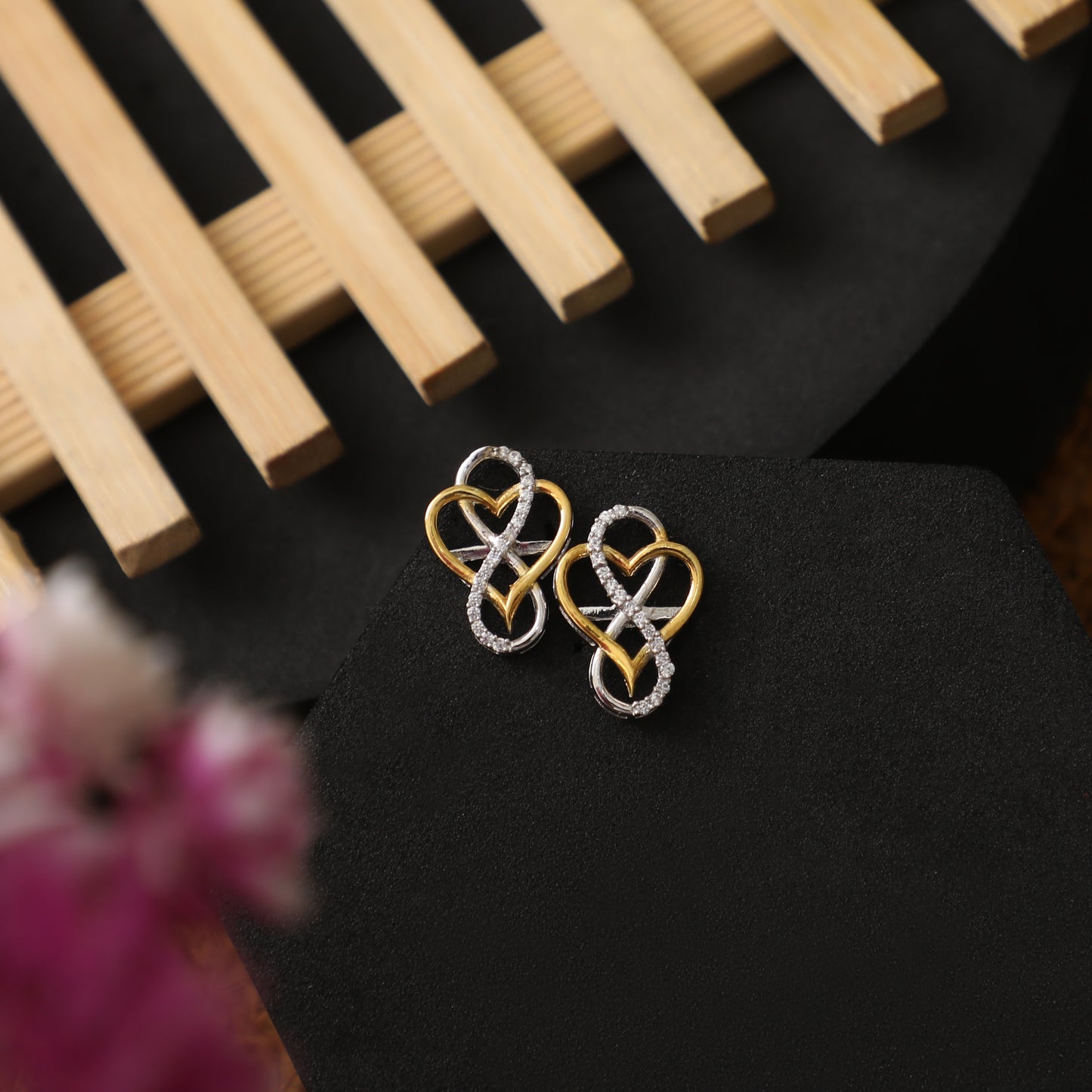 Everlove Infinity 925 Sterling Silver Earrings