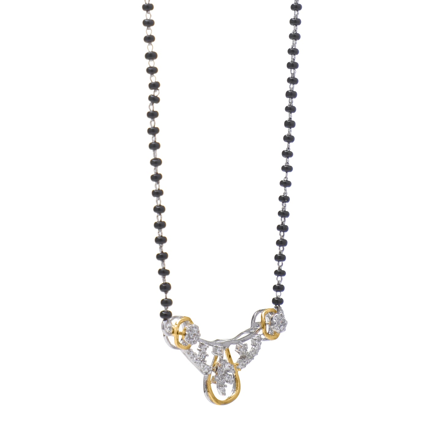 Sleek Slimline 925 Sterling Silver Mangalsutra