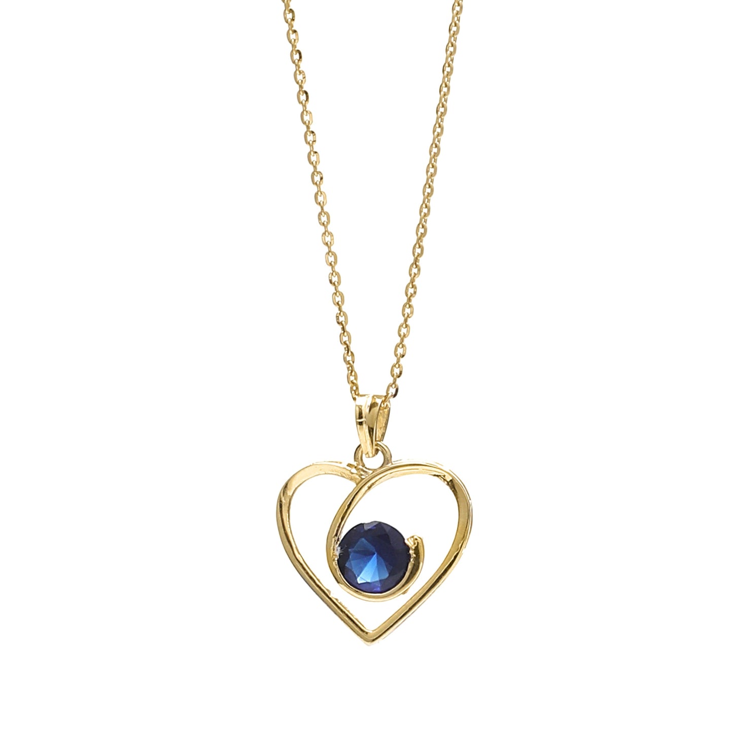 Royal Blue Orchid 925 Sterling Silver Pendant
