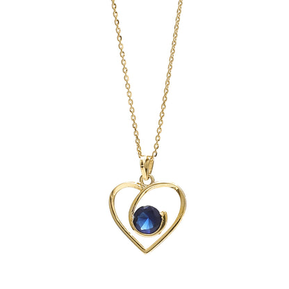 Royal Blue Orchid 925 Sterling Silver Pendant