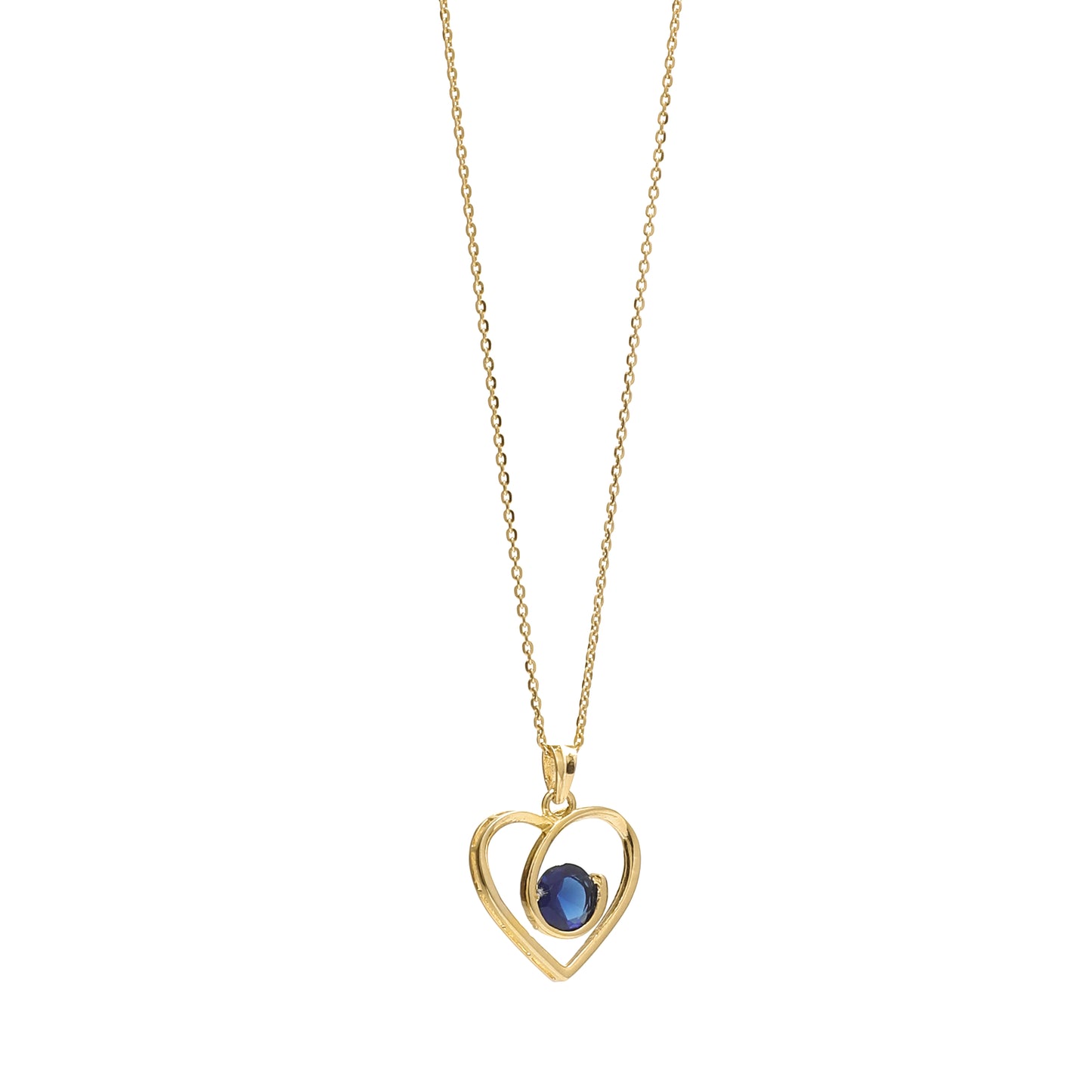 Royal Blue Orchid 925 Sterling Silver Pendant