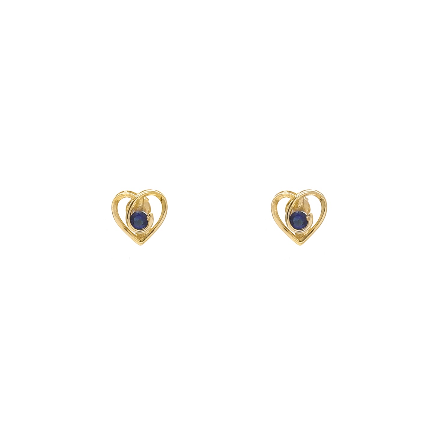 Royal Blue Orchid 925 Sterling Silver Earrings