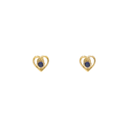 Royal Blue Orchid 925 Sterling Silver Earrings