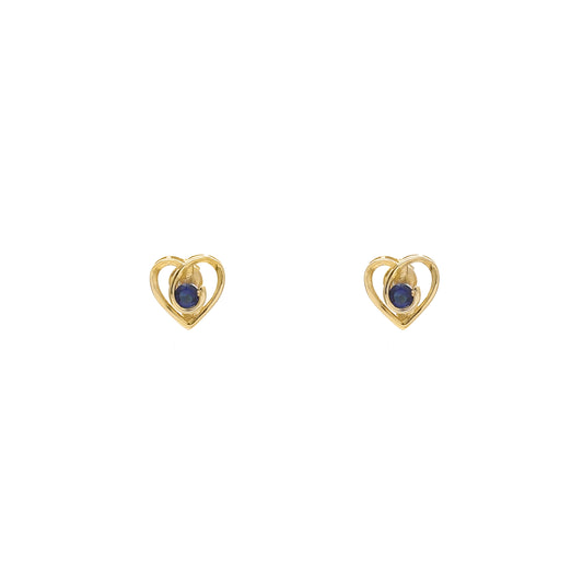 Royal Blue Orchid 925 Sterling Silver Earrings