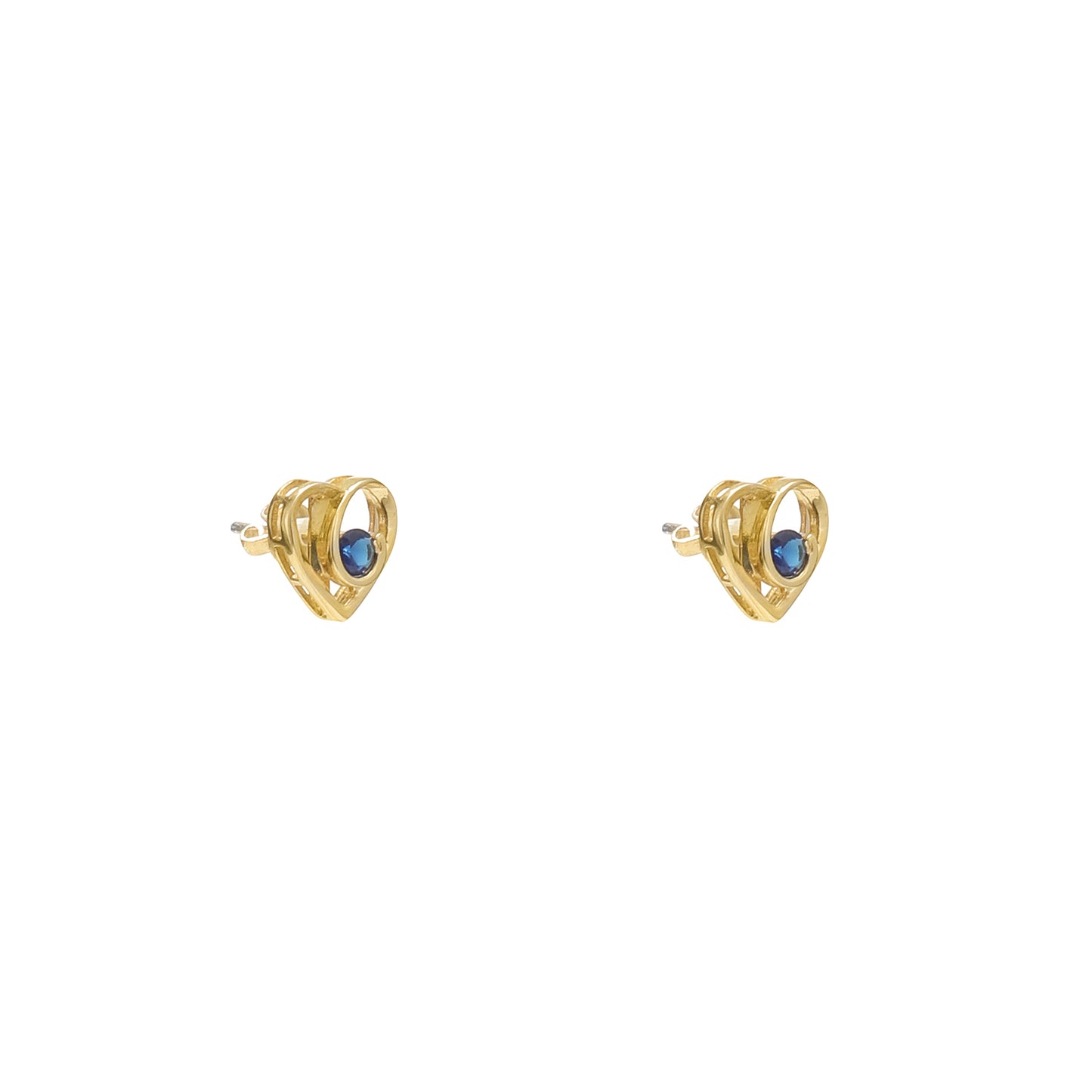 Royal Blue Orchid 925 Sterling Silver Earrings