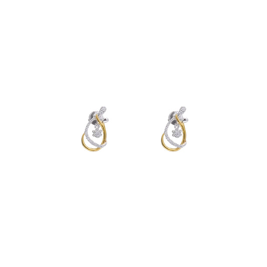 Dangling Drop 925 Sterling Silver Earrings
