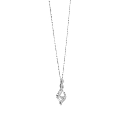 Grace Curve Heart 925 Sterling Silver Set