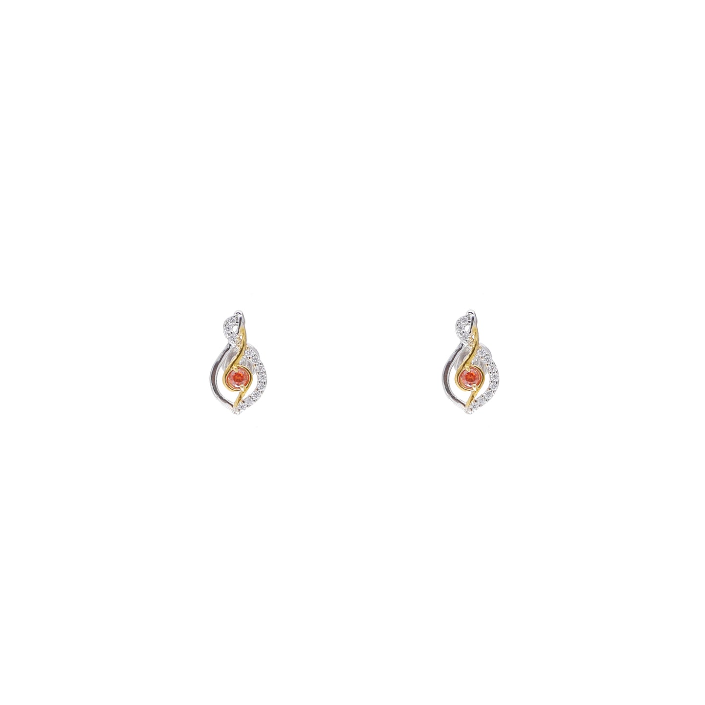 Blazing Ember 925 Sterling Silver Set