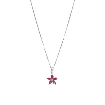 Cherry Starflower 925 Sterling Silver Set