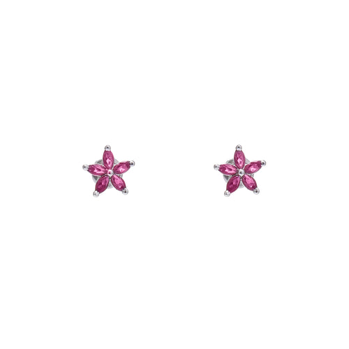 Cherry Starflower 925 Sterling Silver Earrings