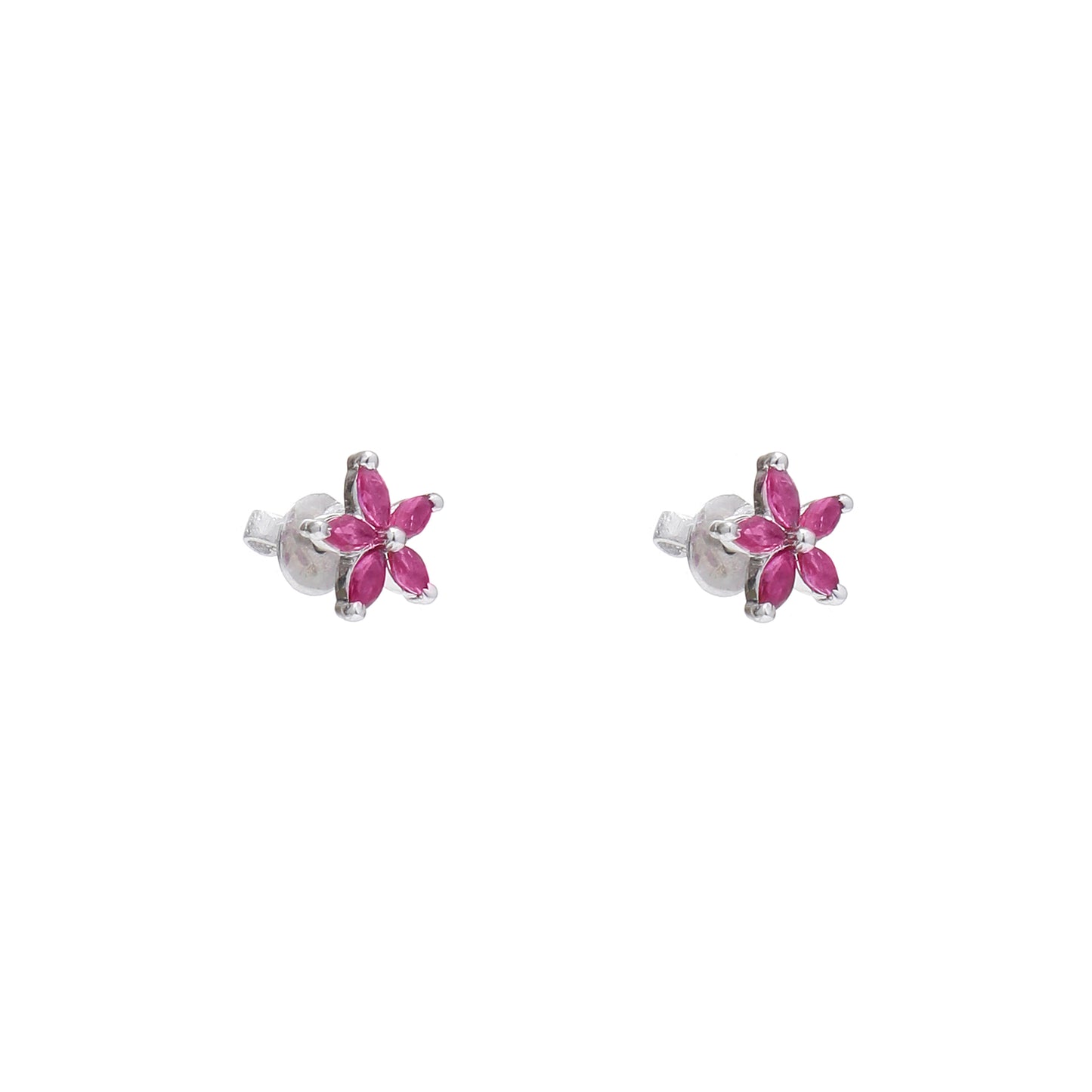 Cherry Starflower 925 Sterling Silver Earrings