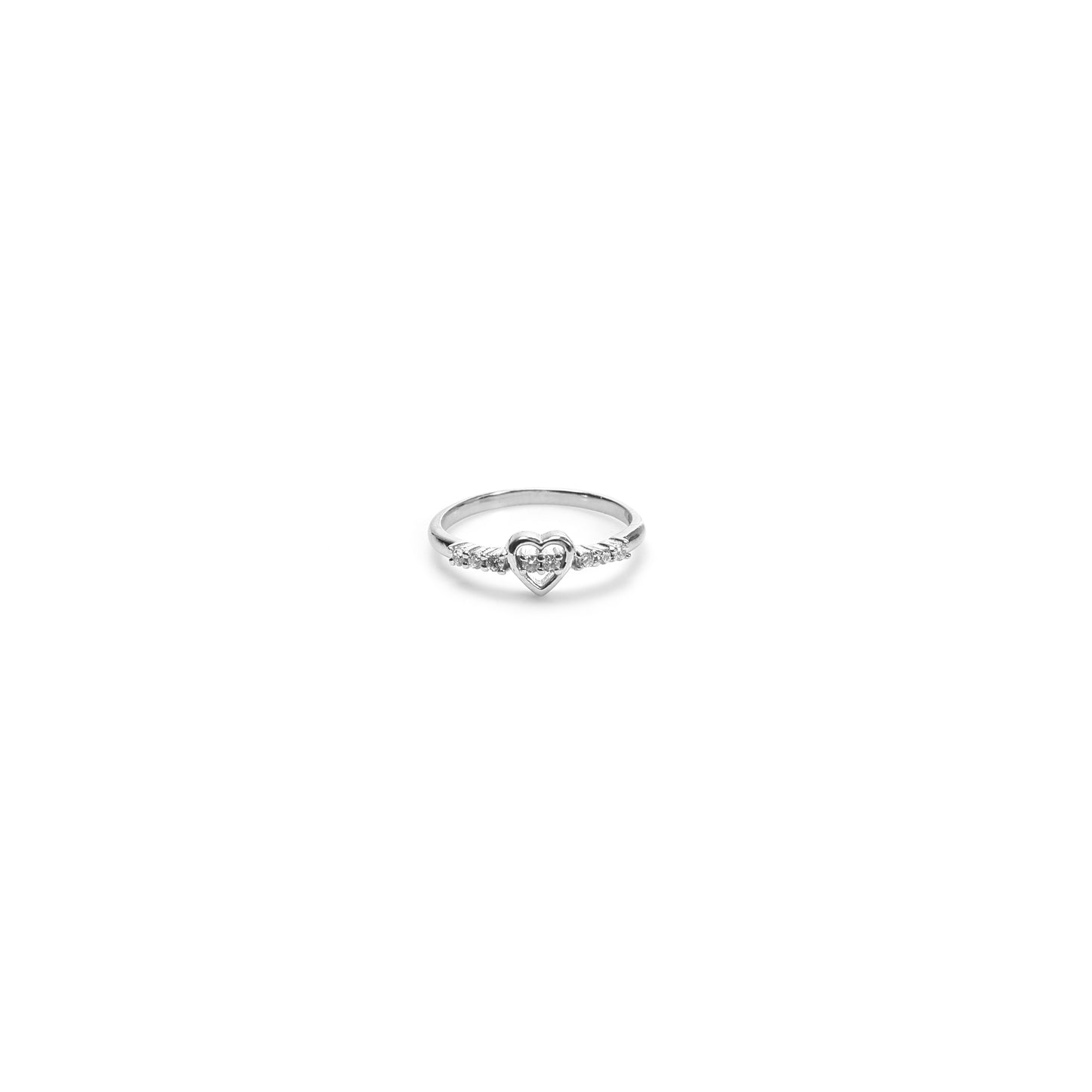 Timeless Heart 925 Sterling Silver Ring