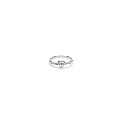 Timeless Heart 925 Sterling Silver Ring
