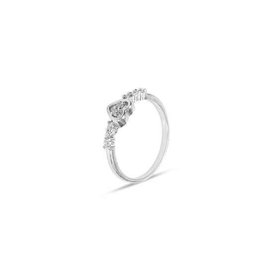 Timeless Heart 925 Sterling Silver Ring
