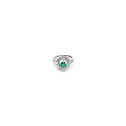 Greenstone Crest 925 Sterling Silver Ring
