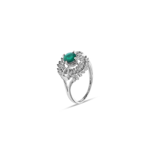 Greenstone Crest 925 Sterling Silver Ring