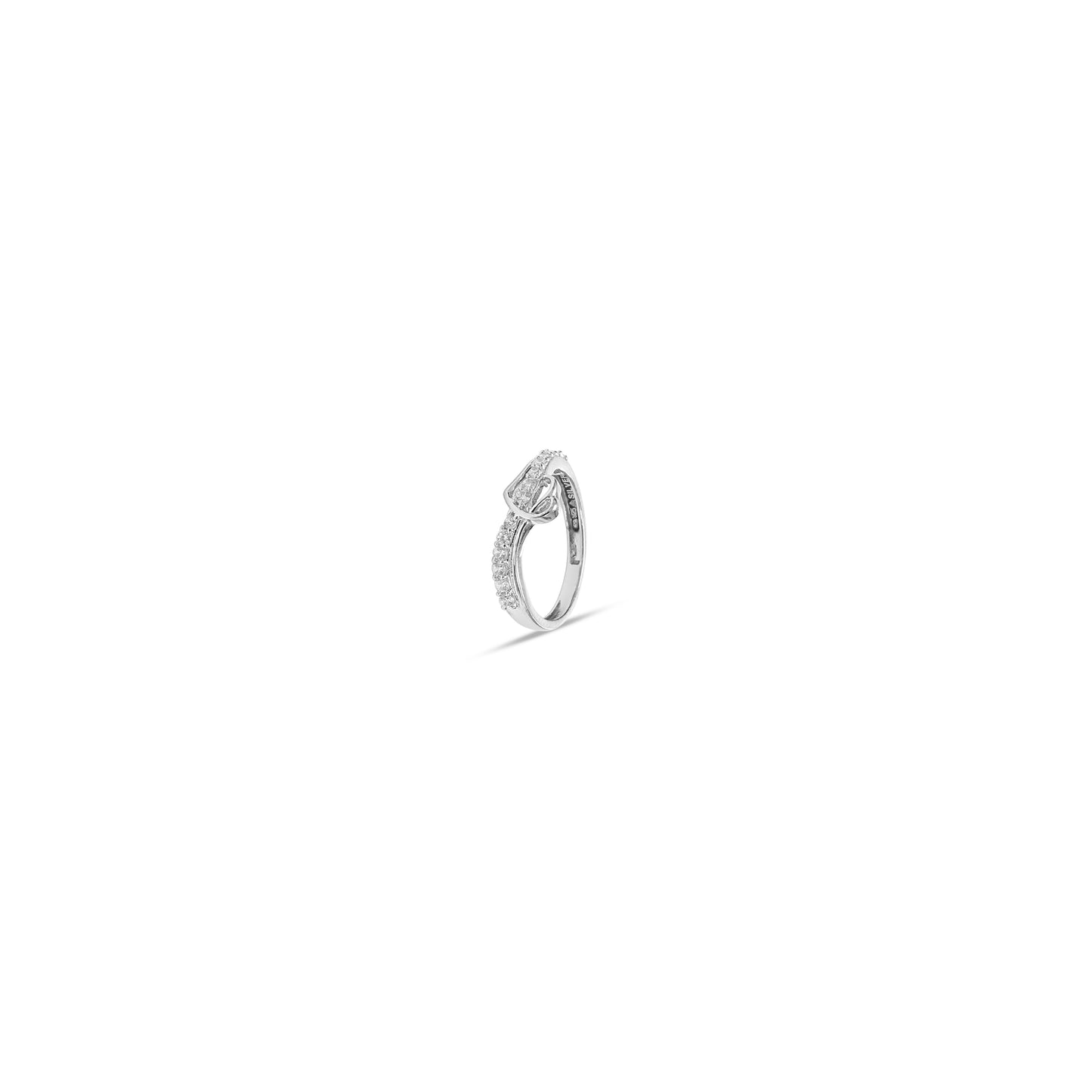 Minimal Heart 925 Sterling Silver Ring