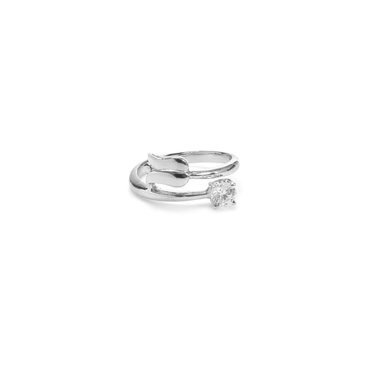 Romantic Rose 925 Sterling Silver Ring