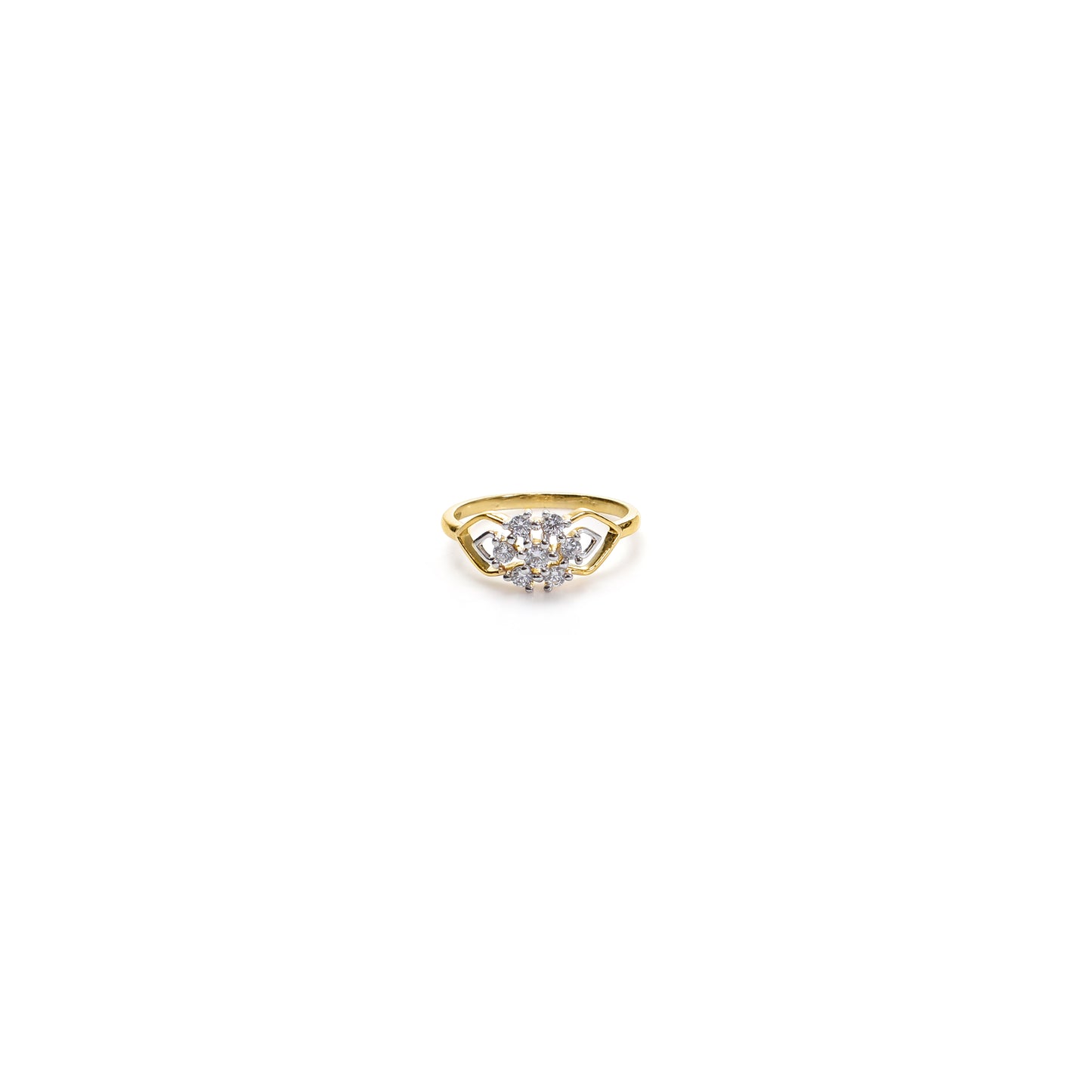 Seven Star Flower 925 Sterling Silver Ring