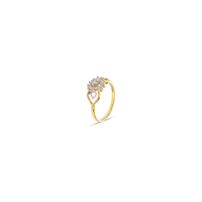 Seven Star Flower 925 Sterling Silver Ring