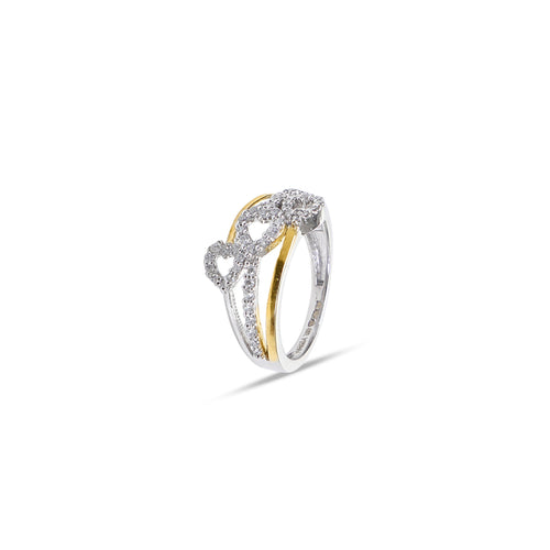 Connected Hearts Promise 925 Sterling Silver Ring