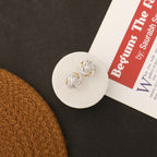 Interlooped Swirl Knot 925 Sterling Silver Earrings