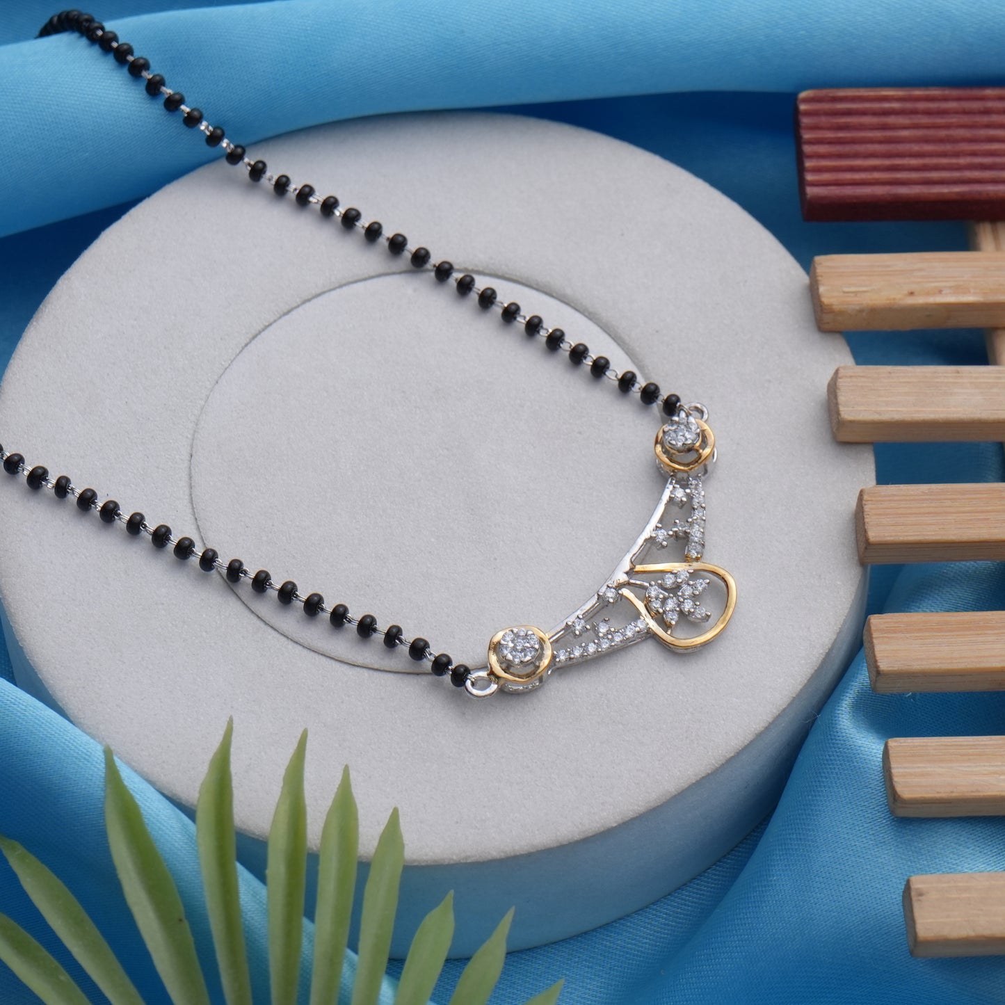 Sleek Slimline 925 Sterling Silver Mangalsutra