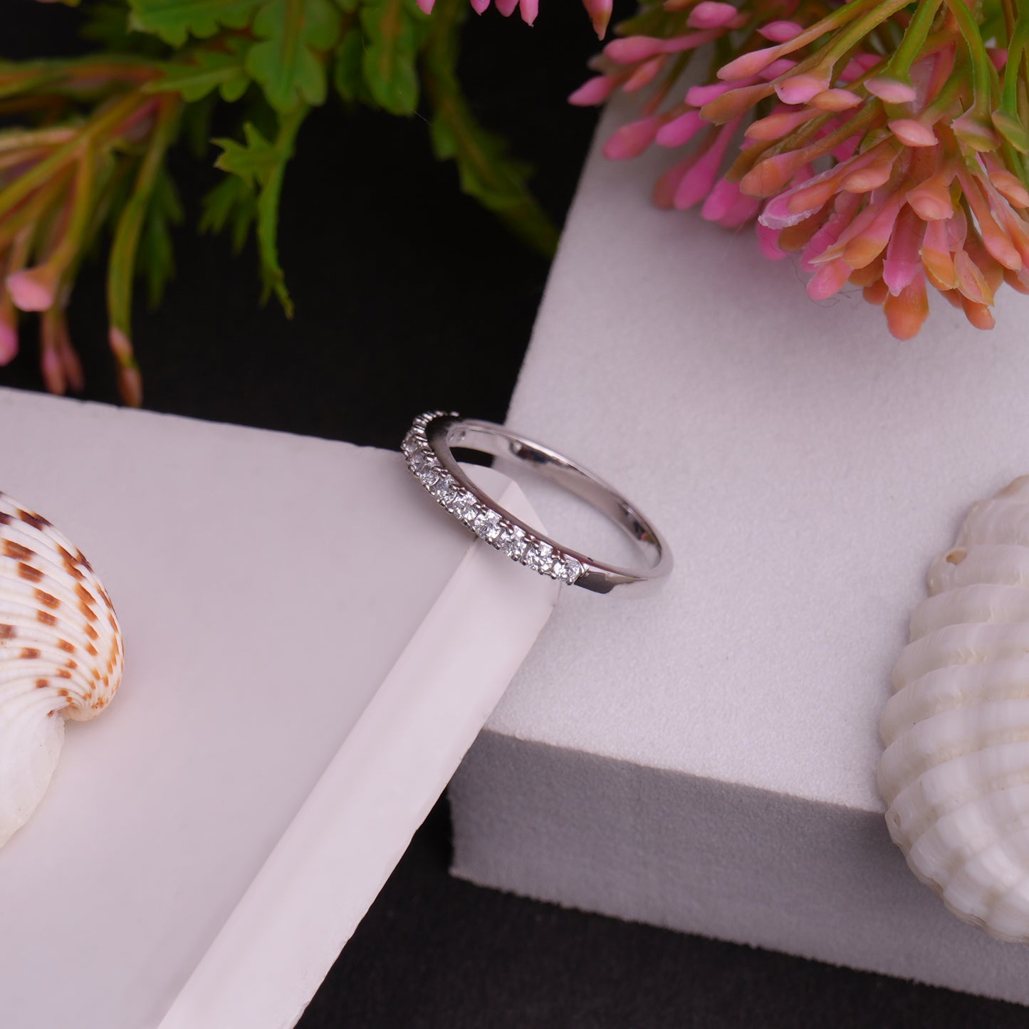 Silverline Eternity 925 Sterling Silver Ring