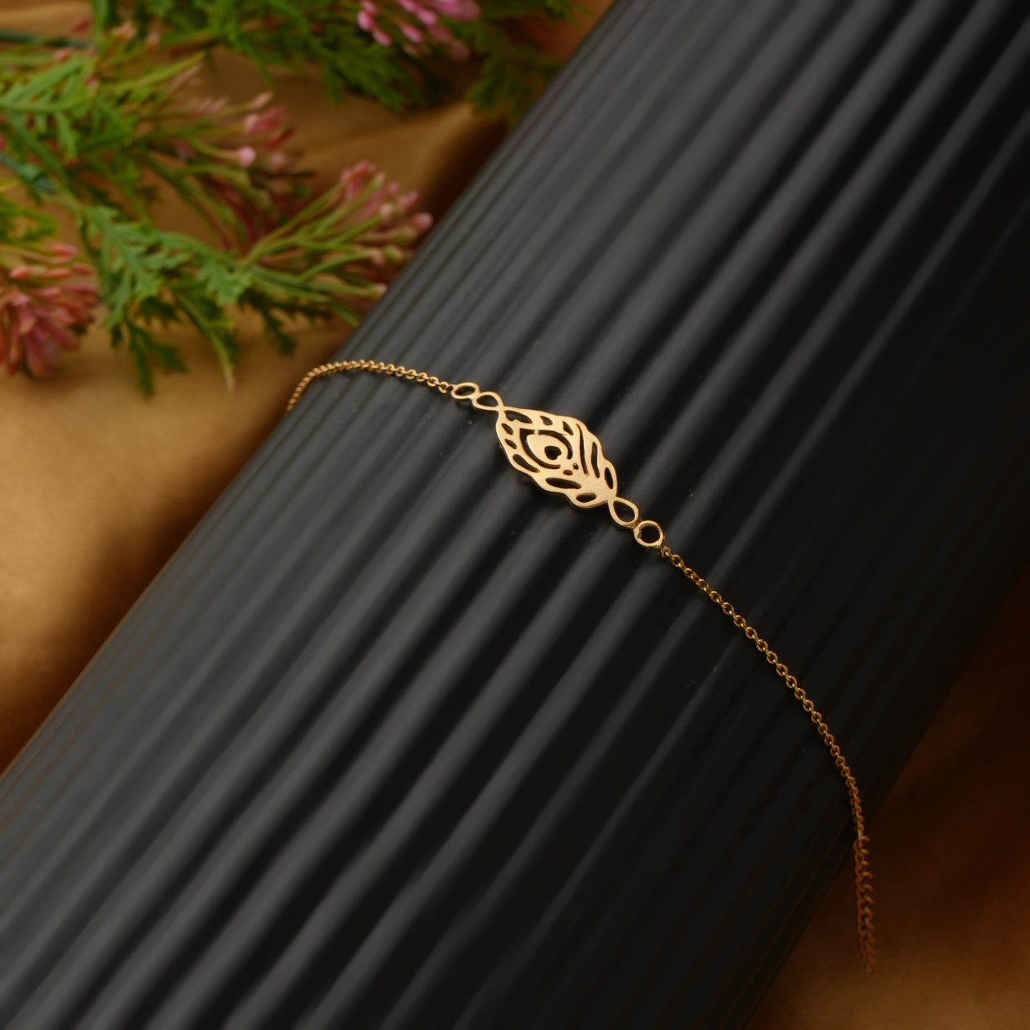 Regal Peacock 925 Sterling Silver Bracelet