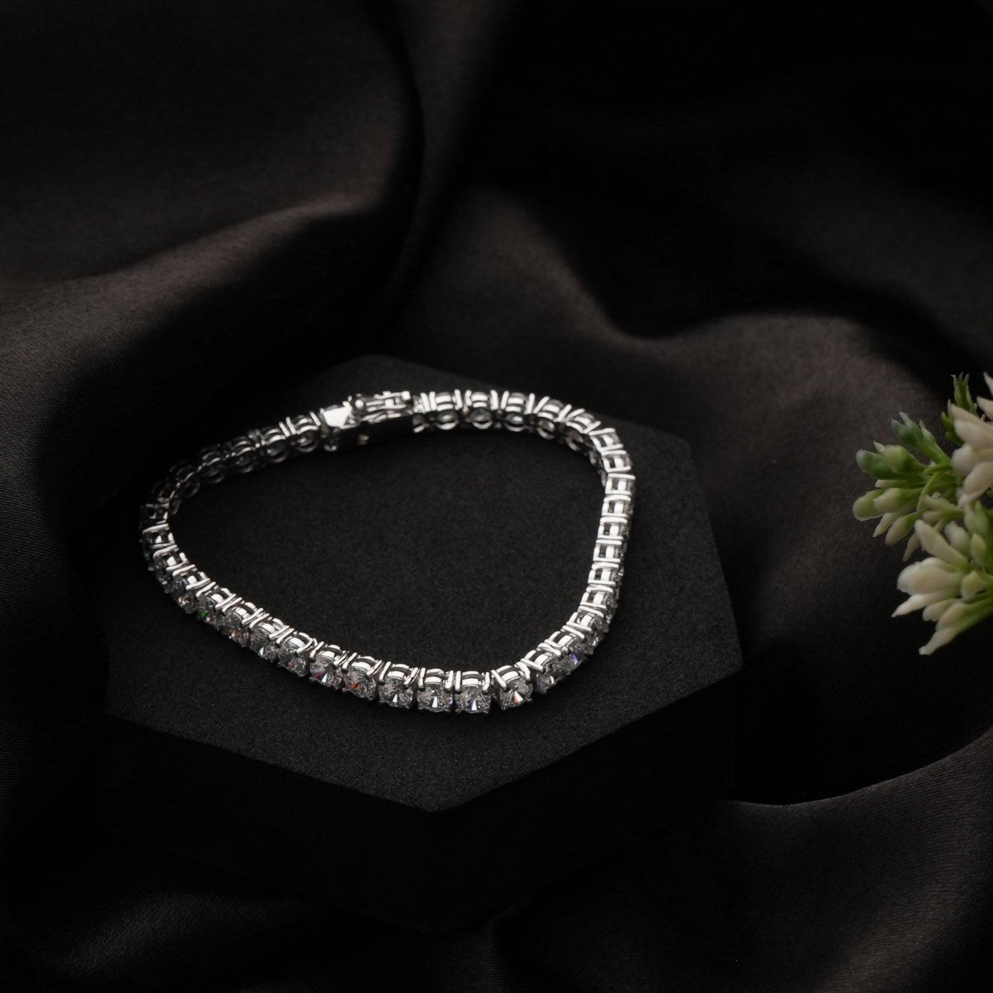 Tennis Bracelet 925 Sterling Silver Bracelet