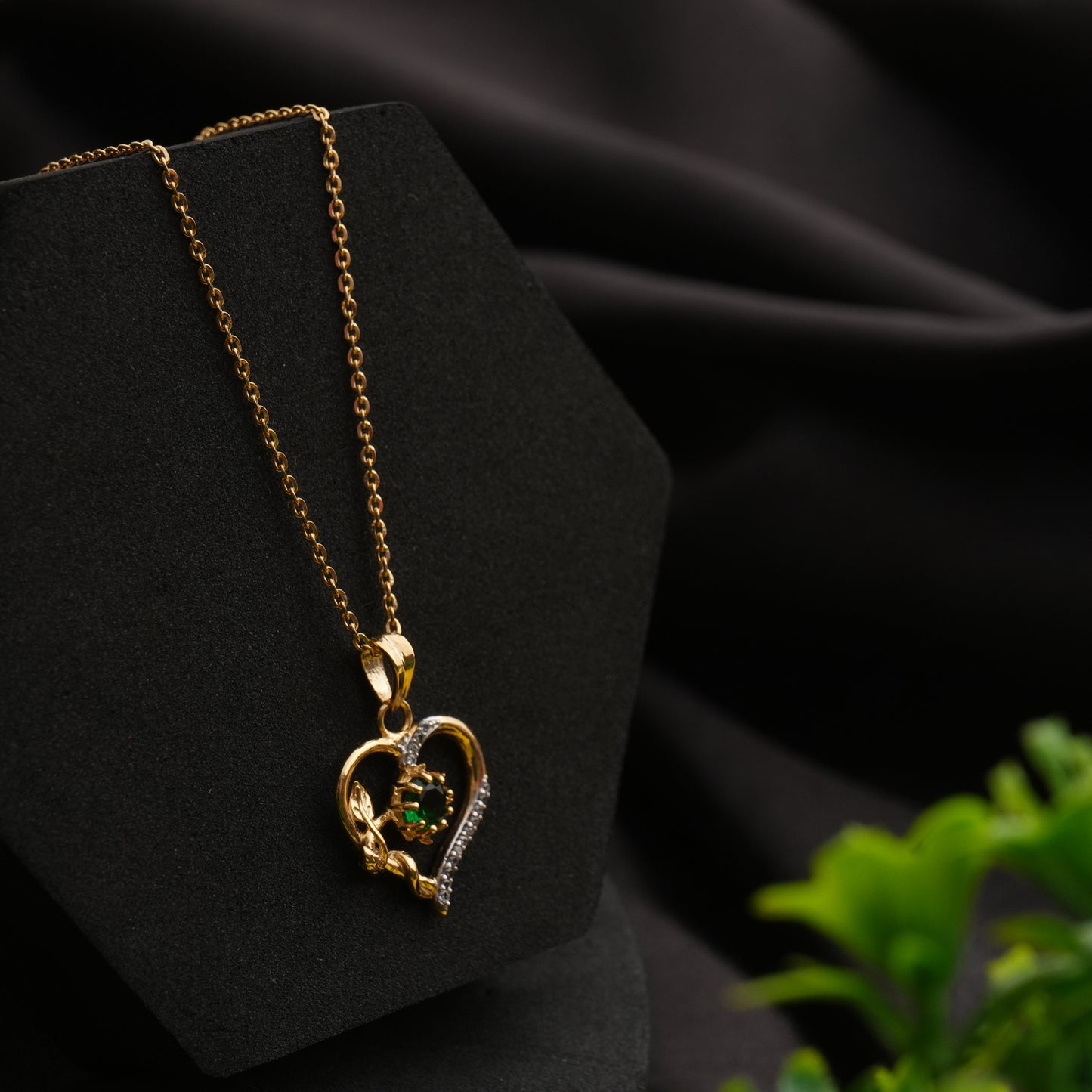 Heart Of Evergreen 925 Sterling Silver Pendant