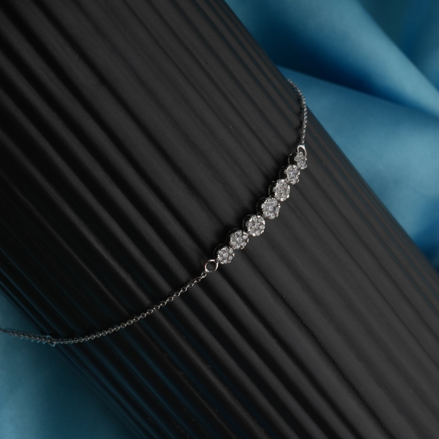 Moonlit Garland 925 Sterling Silver Bracelet
