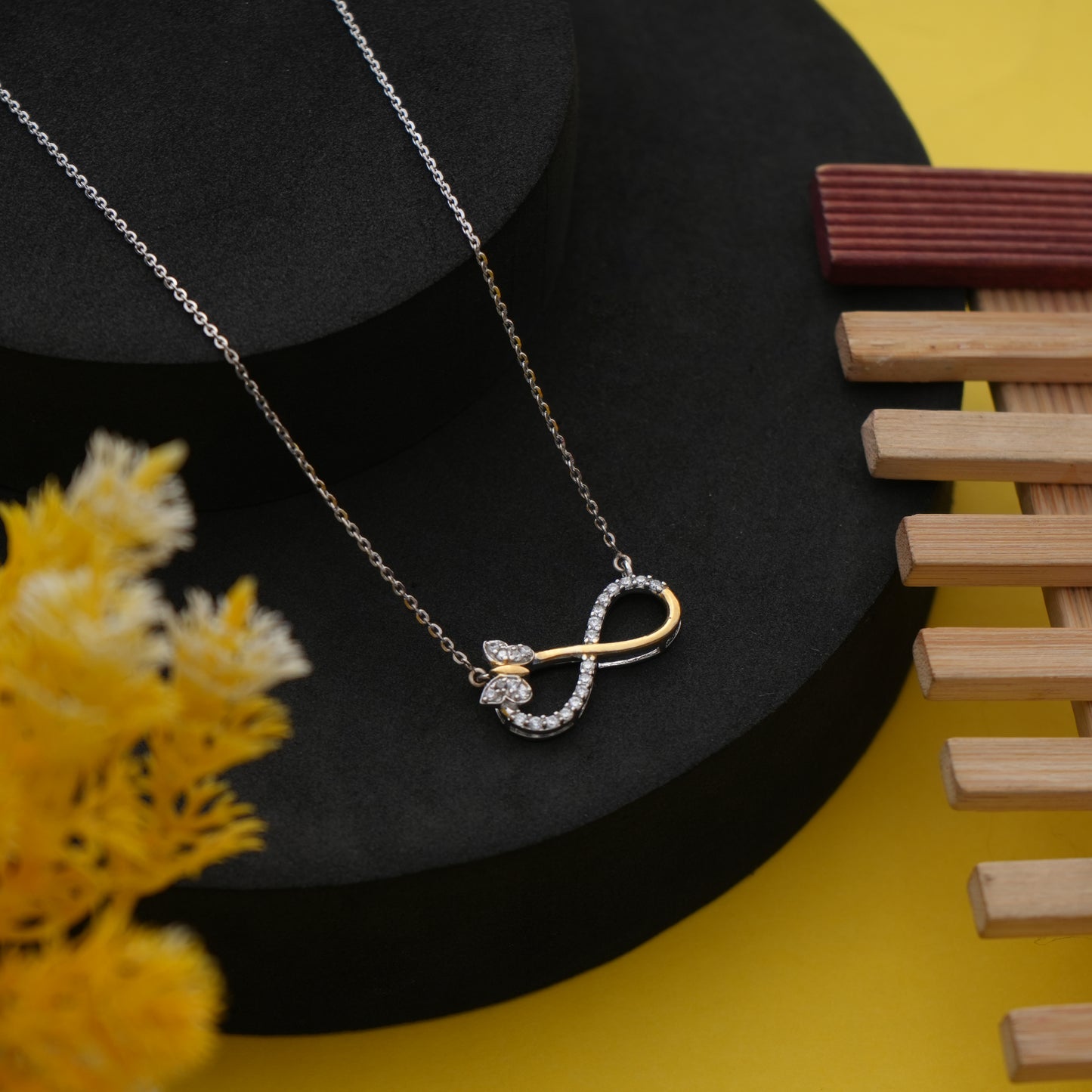 Infinity Wings 925 Sterling Silver Pendant