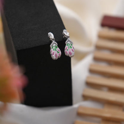Botanic Whispers 925 Sterling Silver Set