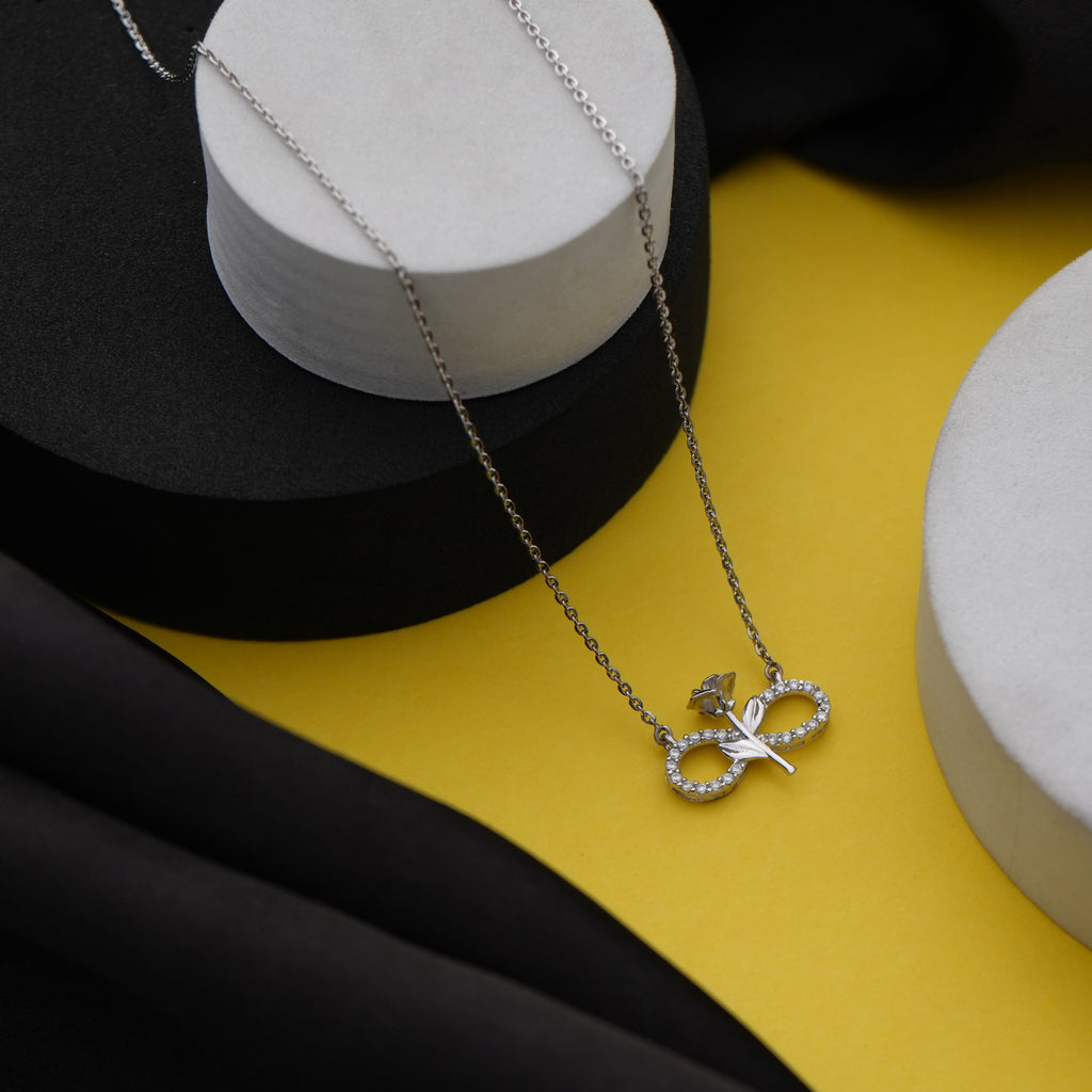 Rosebound Infinity 925 Sterling Silver Set