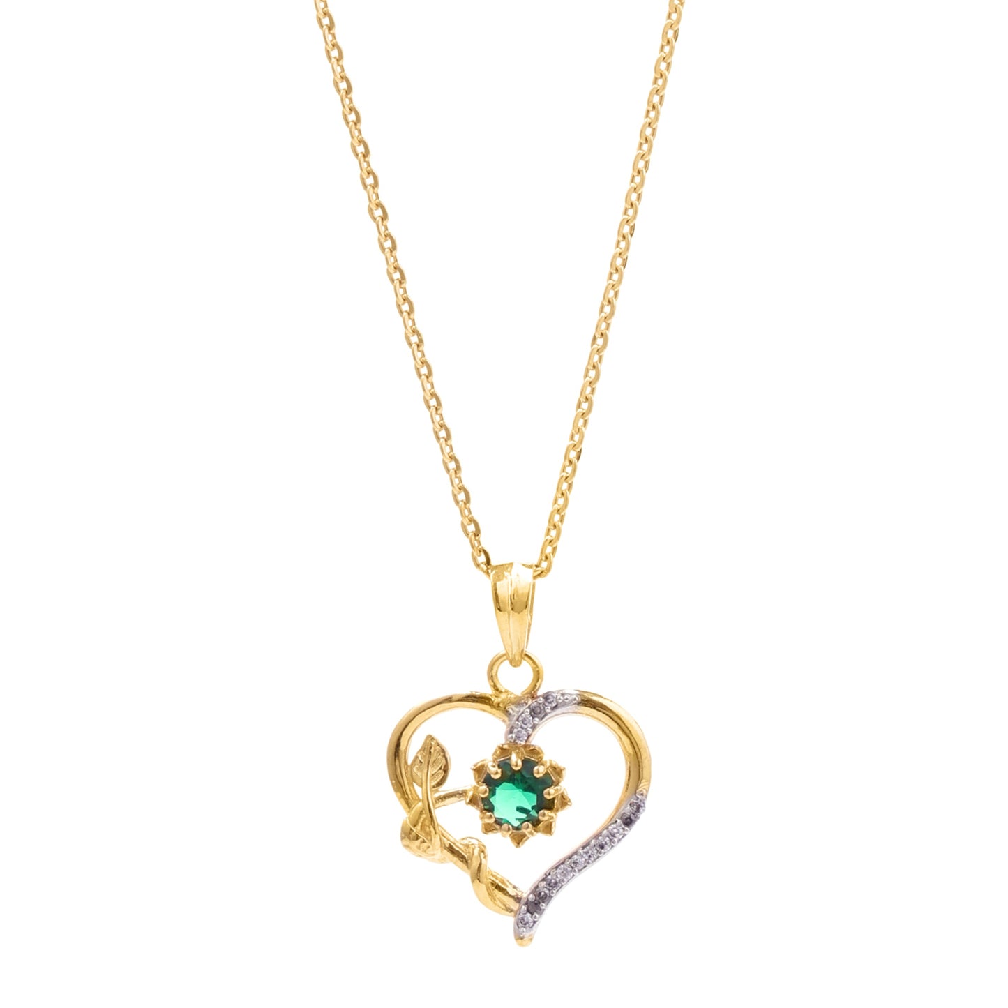Heart Of Evergreen 925 Sterling Silver Pendant