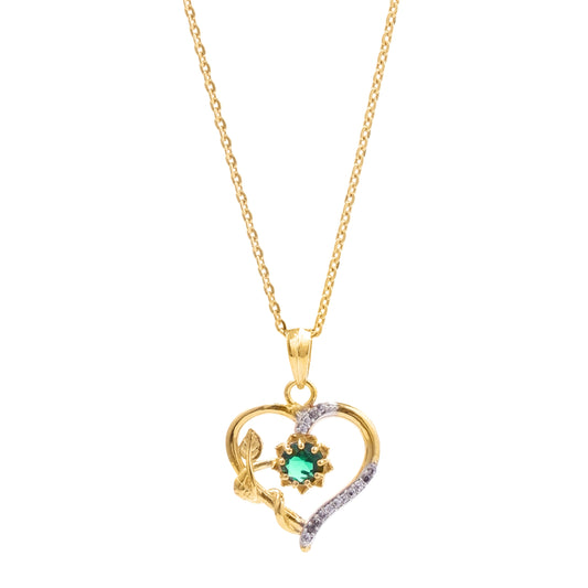Heart Of Evergreen 925 Sterling Silver Pendant