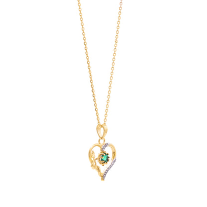 Heart Of Evergreen 925 Sterling Silver Pendant