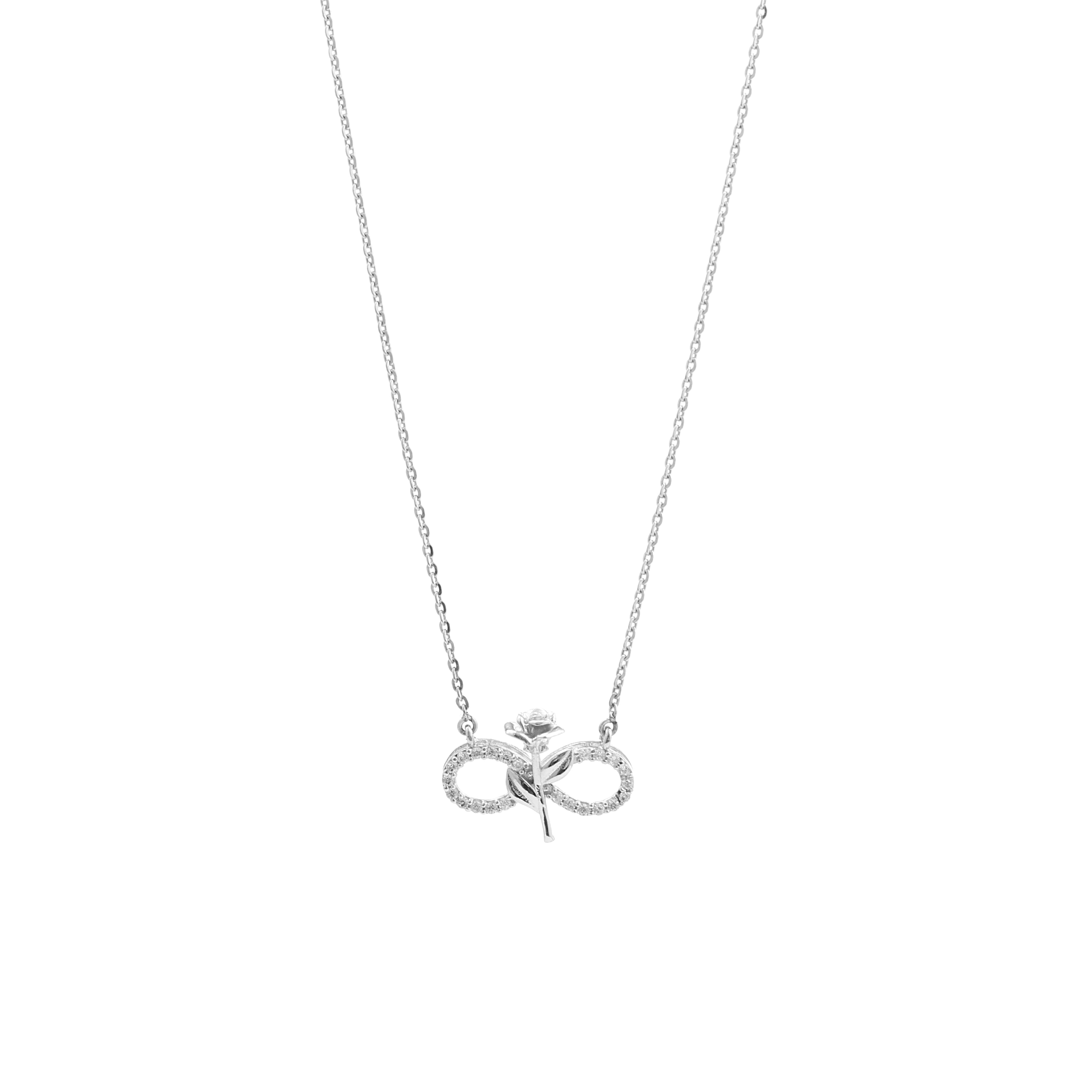 Rosebound Infinity 925 Sterling Silver Set