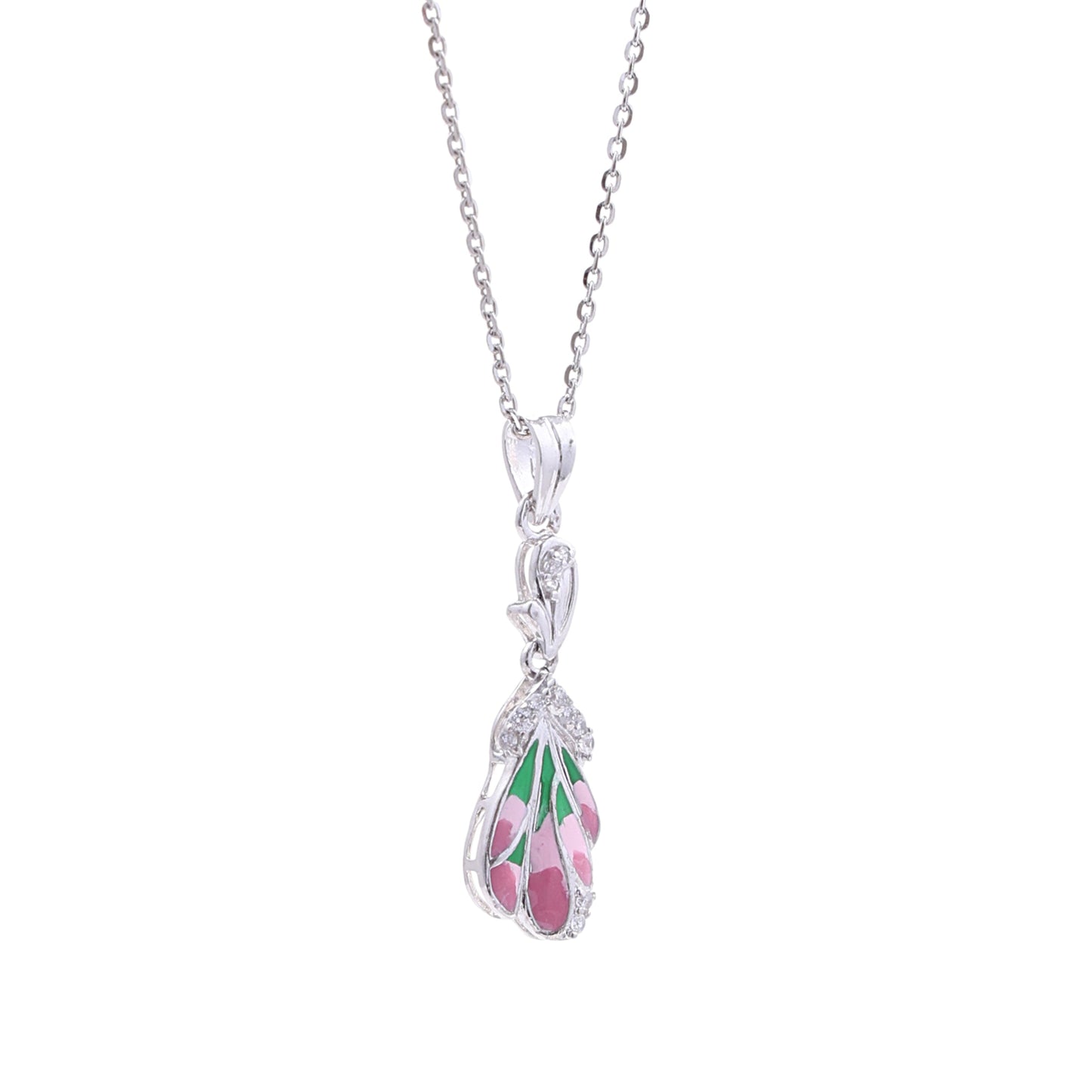 Botanic Whispers 925 Sterling Silver Pendant