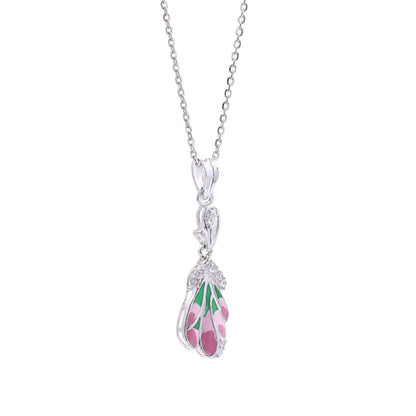 Botanic Whispers 925 Sterling Silver Pendant