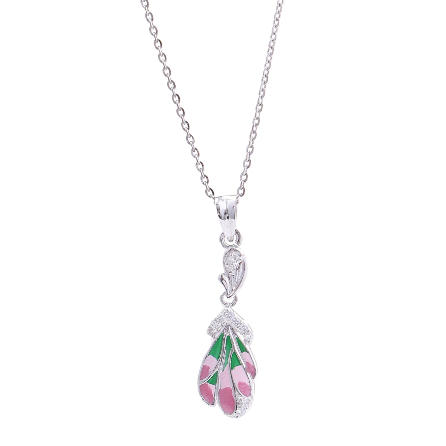 Botanic Whispers 925 Sterling Silver Pendant
