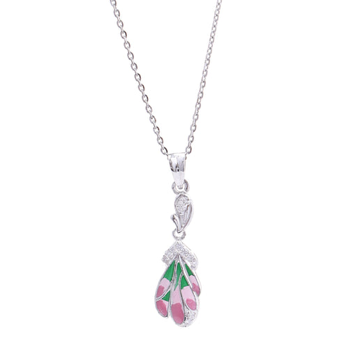 Botanic Whispers 925 Sterling Silver Pendant