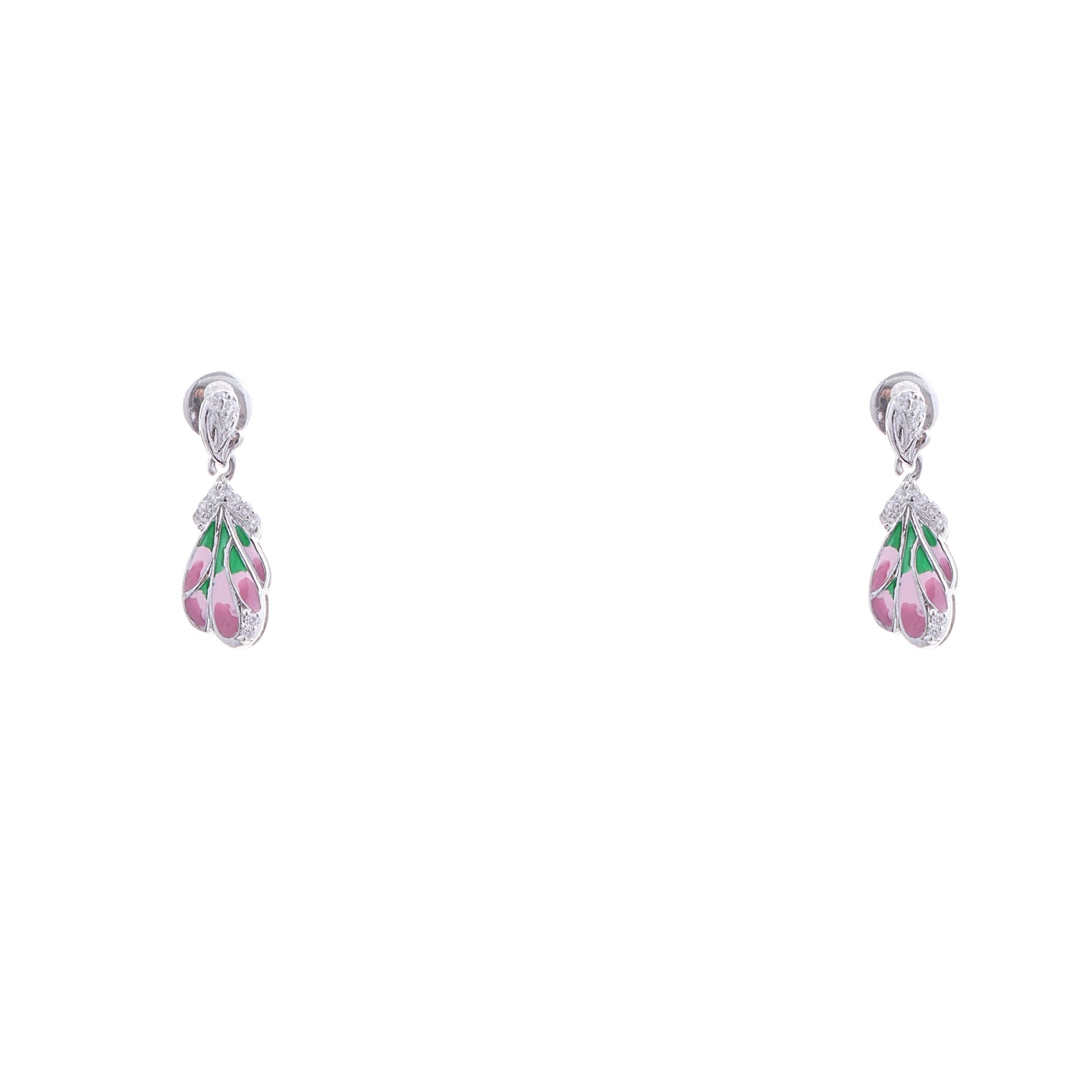 Botanic Whispers 925 Sterling Silver Earrings