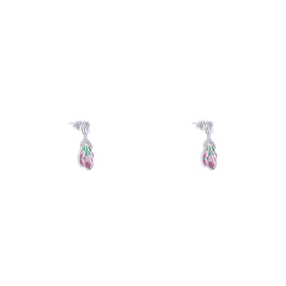 Botanic Whispers 925 Sterling Silver Earrings