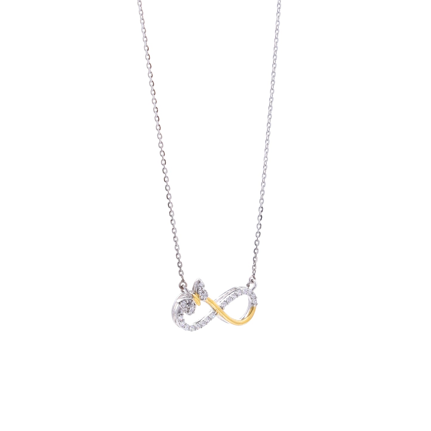 Infinity Wings 925 Sterling Silver Pendant